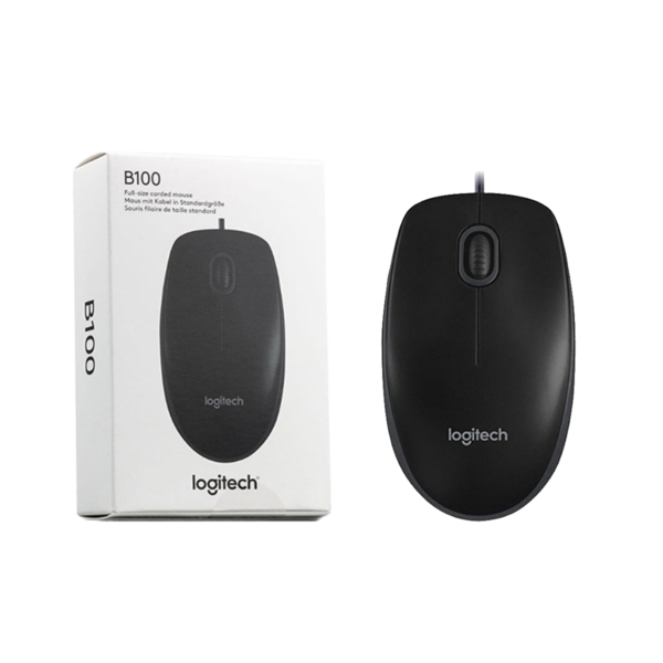 LOGITECH B100 USB MOUSE b100