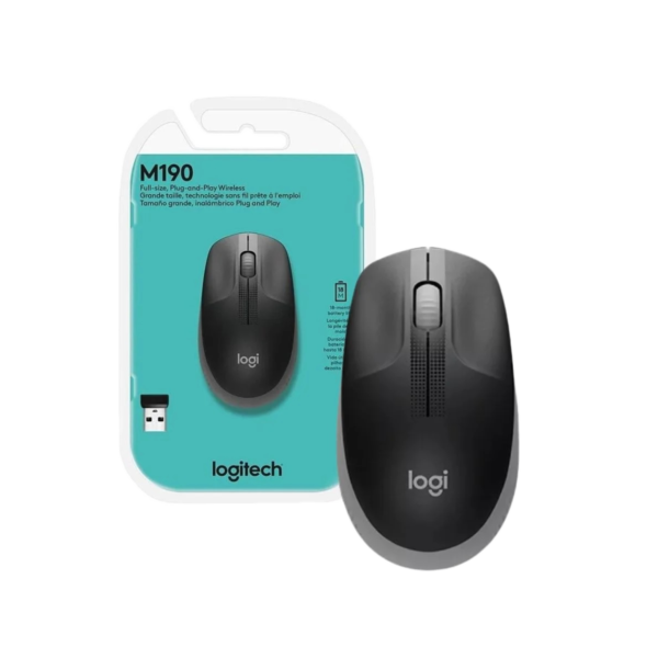 M190 Full-Size Wireless Mouse m190